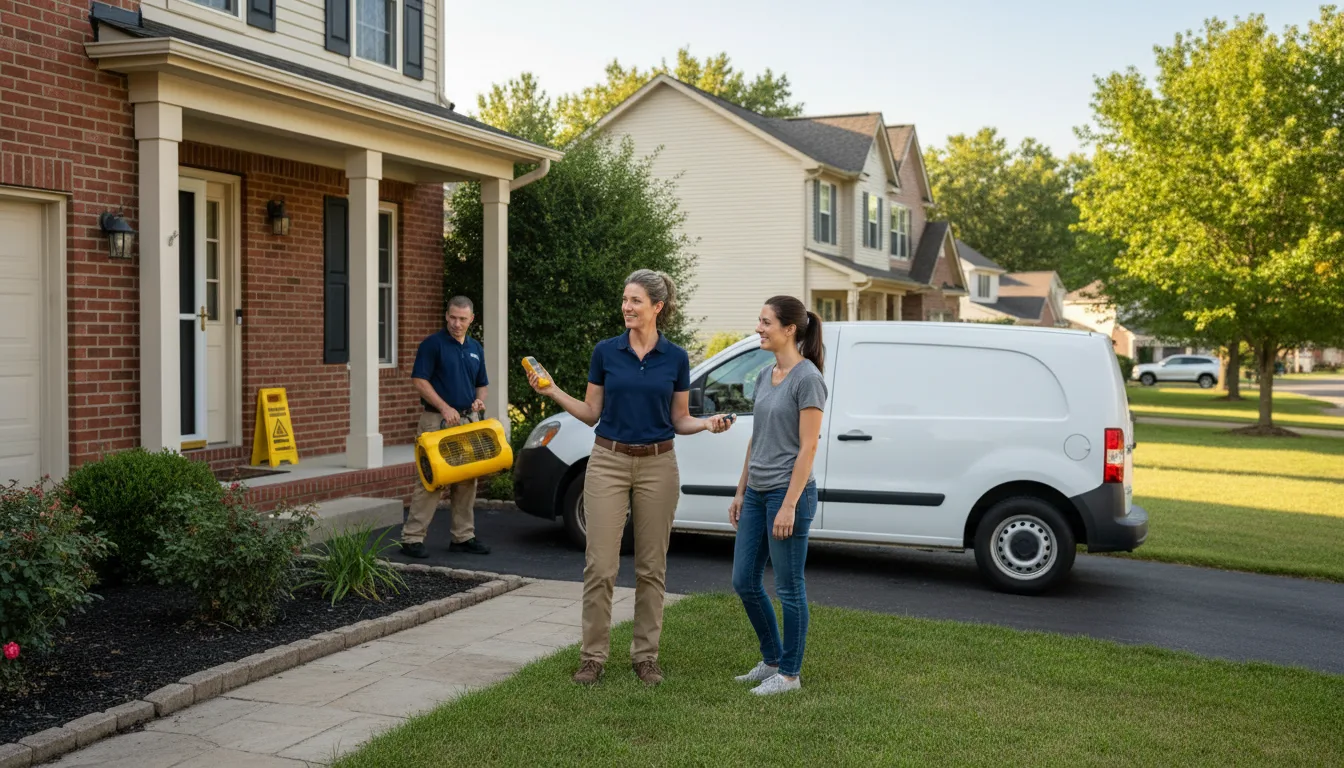 Water restoration image for Home Water Damage Repair in Emeryville, CA